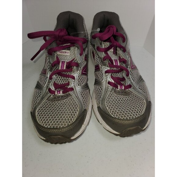 New Balance Running Shoes Women's 7.5 Silver Purple 563v2 Athletic Sneaker WR563 - Picture 1 of 7